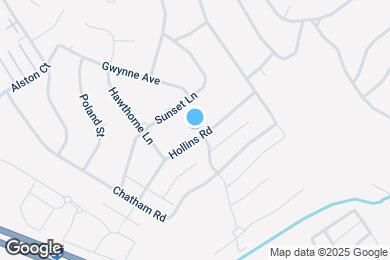 Map image of the property - 1301 Hollins Rd