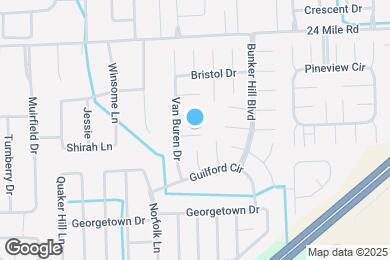 Map image of the property - 29647 Erie Ct