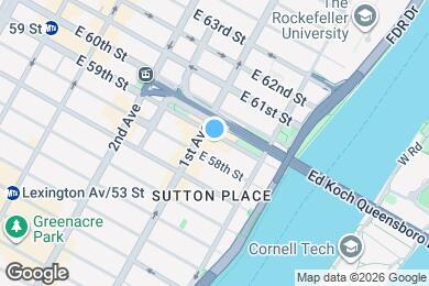 Map image of the property - 408 E 59th St
