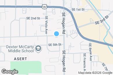 Map image of the property - 1630 SE 4th St