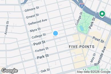 Map image of the property - 2163 Post Street