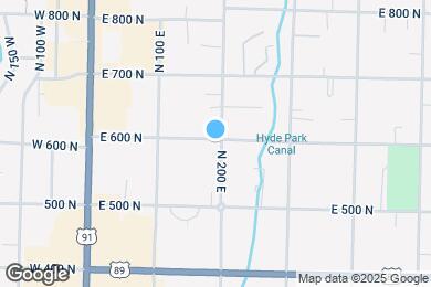 Map image of the property - 600 N 200 E