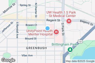 Map image of the property - Greenbush Apartments