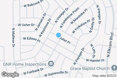 Map image of the property - 3078 W Juliet Pl