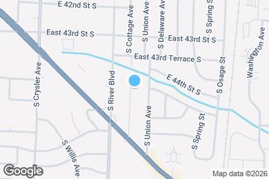 Map image of the property - 4425 S Cottage Ave