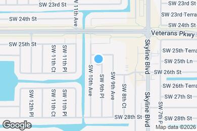 Map image of the property - 2532 SW 9th Pl