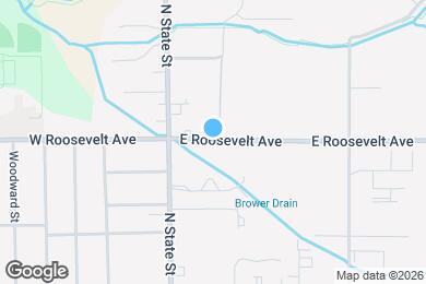 Map image of the property - 100 E Roosevelt Ave