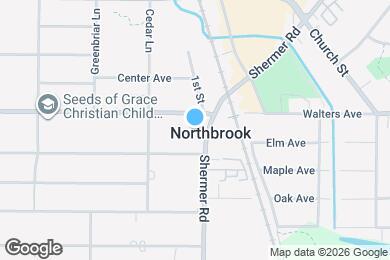 Map image of the property - 1420 Shermer Rd
