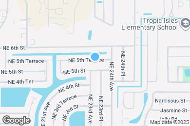 Map image of the property - 2306 NE 5th Terrace