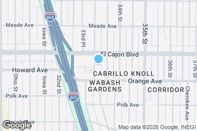 Map image of the property - 4255 33rd St