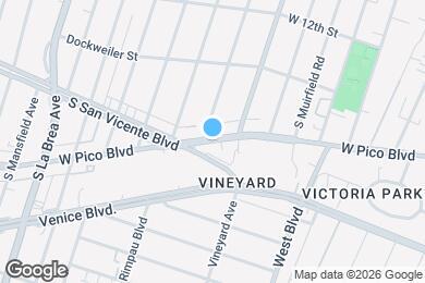Map image of the property - 1298 Cloverdale Ave