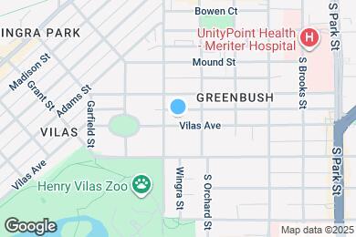 Map image of the property - 1326 Vilas Ave