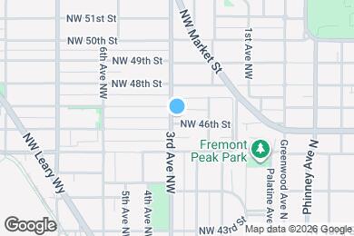 Map image of the property - 256 NW 46th St