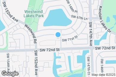 Map image of the property - 14911 SW 71st St