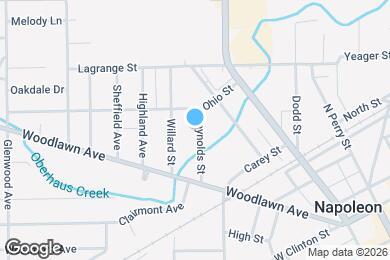 Map image of the property - 1057 Reynolds St