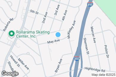 Map image of the property - 361 May Ave