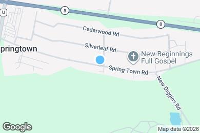Map image of the property - 11122 Spring Town Rd