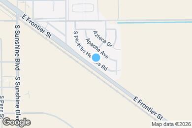 Map image of the property - 222 S Picacho Heights Rd