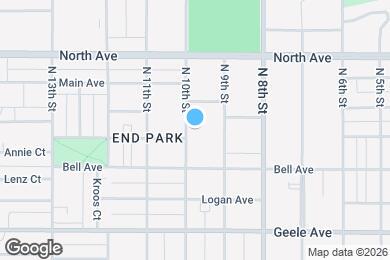 Map image of the property - 2507 N 10th St
