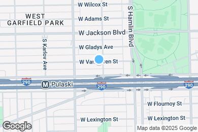Map image of the property - 3907 W Van Buren St
