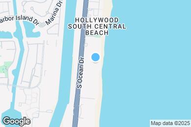 Map image of the property - 2751 S Ocean Dr