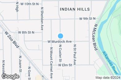 Map image of the property - Duplexes on Custer and Murdock