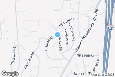 Map image of the property - 15115 110th Ave NE