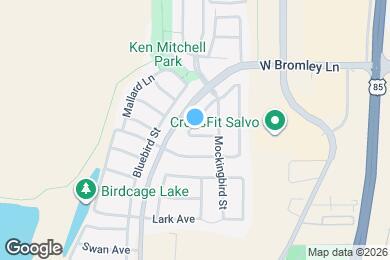 Map image of the property - 1058 Oriole Cir
