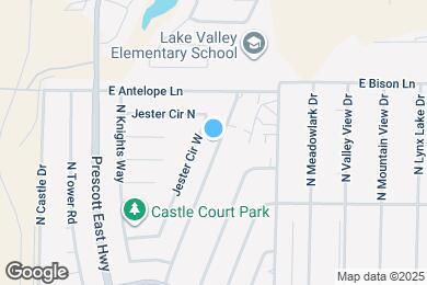 Map image of the property - 3620 N Treasure Dr