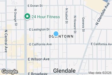 Map image of the property - 323 N Jackson St