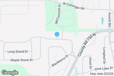 Map image of the property - 872 Cherry Tree Ln