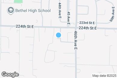 Map image of the property - 22510 44th Ave Ct E