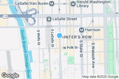 Map image of the property - 736 S Clark St
