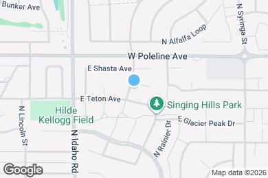 Map image of the property - 1002 E St Elias Ct
