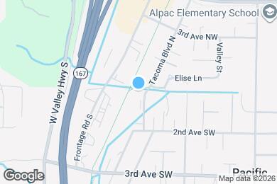 Map image of the property - 102 Tacoma Blvd S