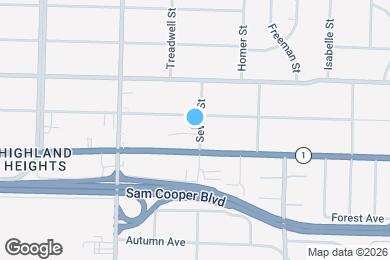 Map image of the property - 667 Sevier St
