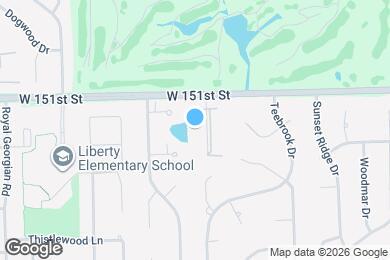Map image of the property - 15122 Quail Hollow Dr