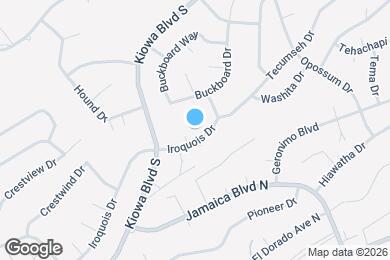 Map image of the property - 3471 Iroquois Dr