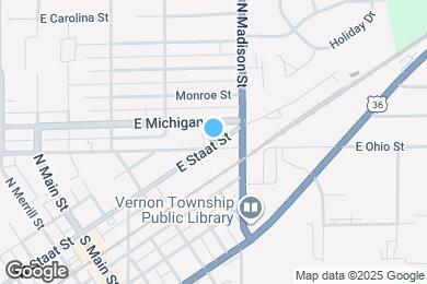 Map image of the property - 509 E Staat St