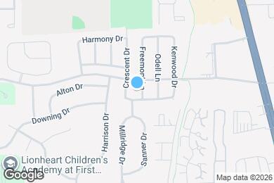 Map image of the property - 1316 Freemont Ln