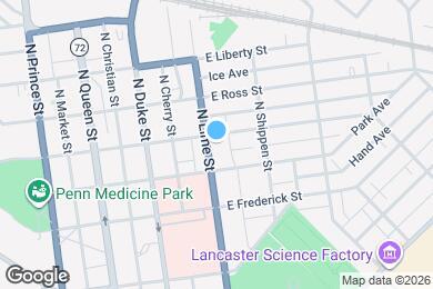 Map image of the property - 723 N Lime St