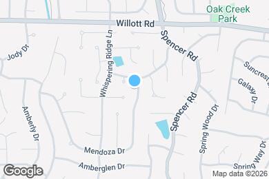 Map image of the property - 1248 Mendoza Dr