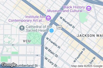 Map image of the property - 507 W Grace St