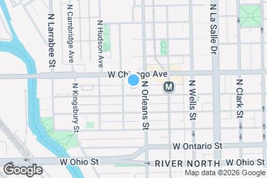 Map image of the property - 355 W Superior St