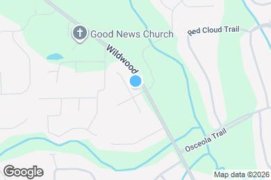 Map image of the property - 300 N Shadowwood Dr