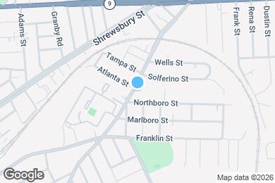 Map image of the property - 306 Plantation St