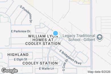 Map image of the property - 2732 S Arroyo Ln