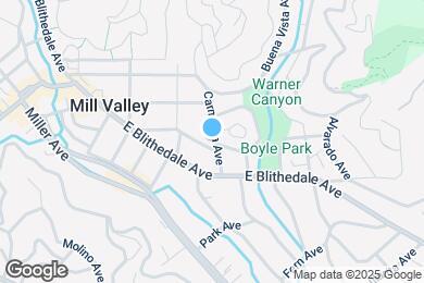 Map image of the property - 31 Carmelita Ave
