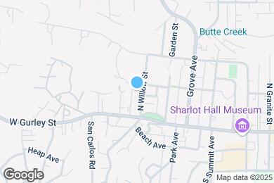 Map image of the property - 134 N Willow St