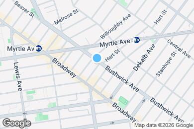 Map image of the property - 503 Hart St